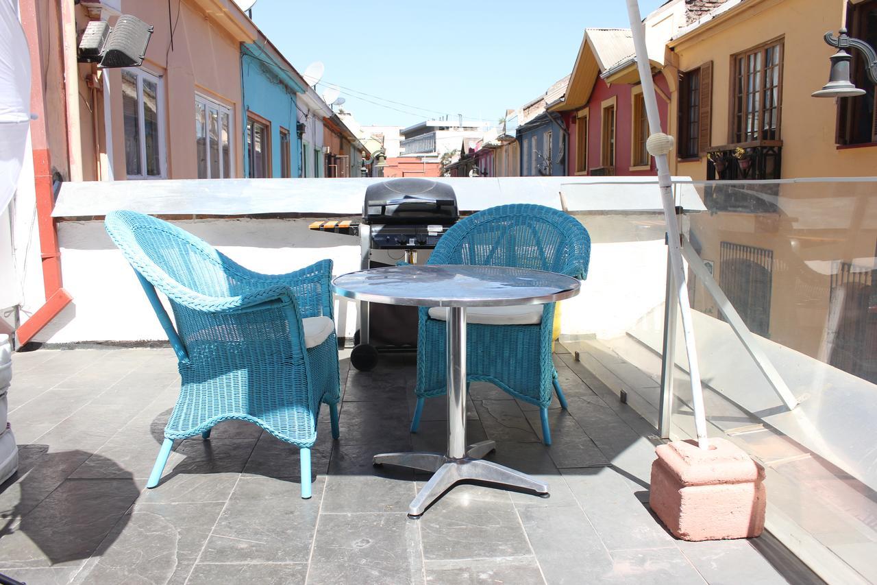 סנטיאגו Casa Roble Hostal Boutique מראה חיצוני תמונה